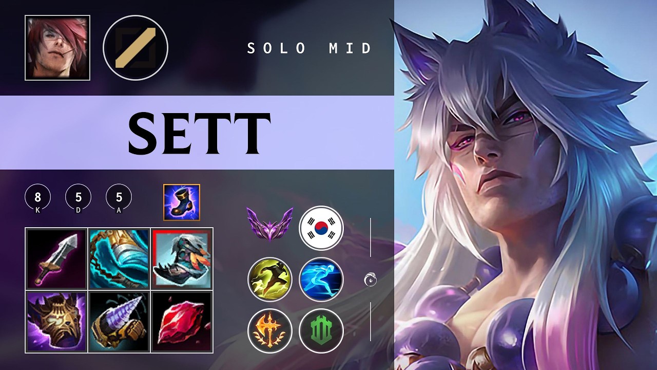Sett Mid vs Galio - KR Master Patch 26.04