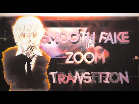 Smooth Fake Zoom Transition - After Effects AMV Tutorial