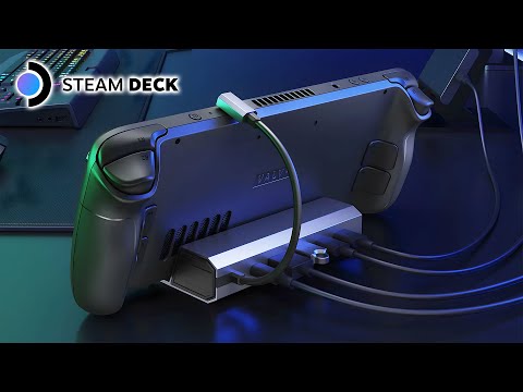 The Best Steam Deck Accessories Are Here! 100 Watt Docking Station, Kick Stand Case