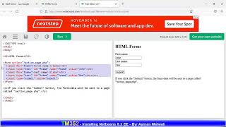 TM352 Install NetBeans For Web Applications