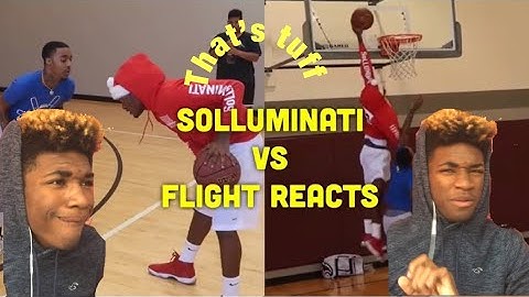 SoLLUMINATI vs FLIGHT 1v1 (Raw Footage) REACTION