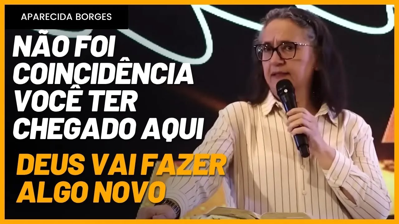 APARECIDA BORGES - VOCÊ NÃO VAI ACREDITAR NO QUE DEUS VAI FAZER COM VOCÊ AINDA ESSA SEMANA!