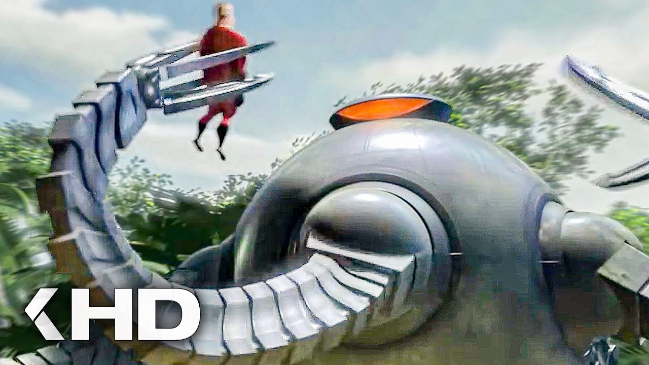 The Incredibles on Blu-ray: Mr.Incredible vs. The Robot - Clip 