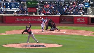 DET@NYM: Carson Benge singles in the fifth inning (2026)