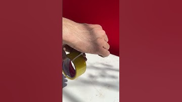 The Easiest Way to Cut Tape without Scissors | Lifehack #diy #tools #satisfying