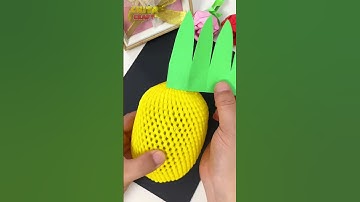 How to create a Pineapple lantern from a plastic bottle | Chita Craft
