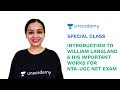 Special Class - NTA UGC NET - Introduction to William Langland & his Important Works -Preeti Mandyal