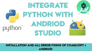 How to make andriod app using python | Chaquopy 9.1 | Andriod Studio screenshot 2