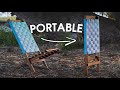 DIY Portable Outdoor Camping Chair | Beginner Woodworking Project