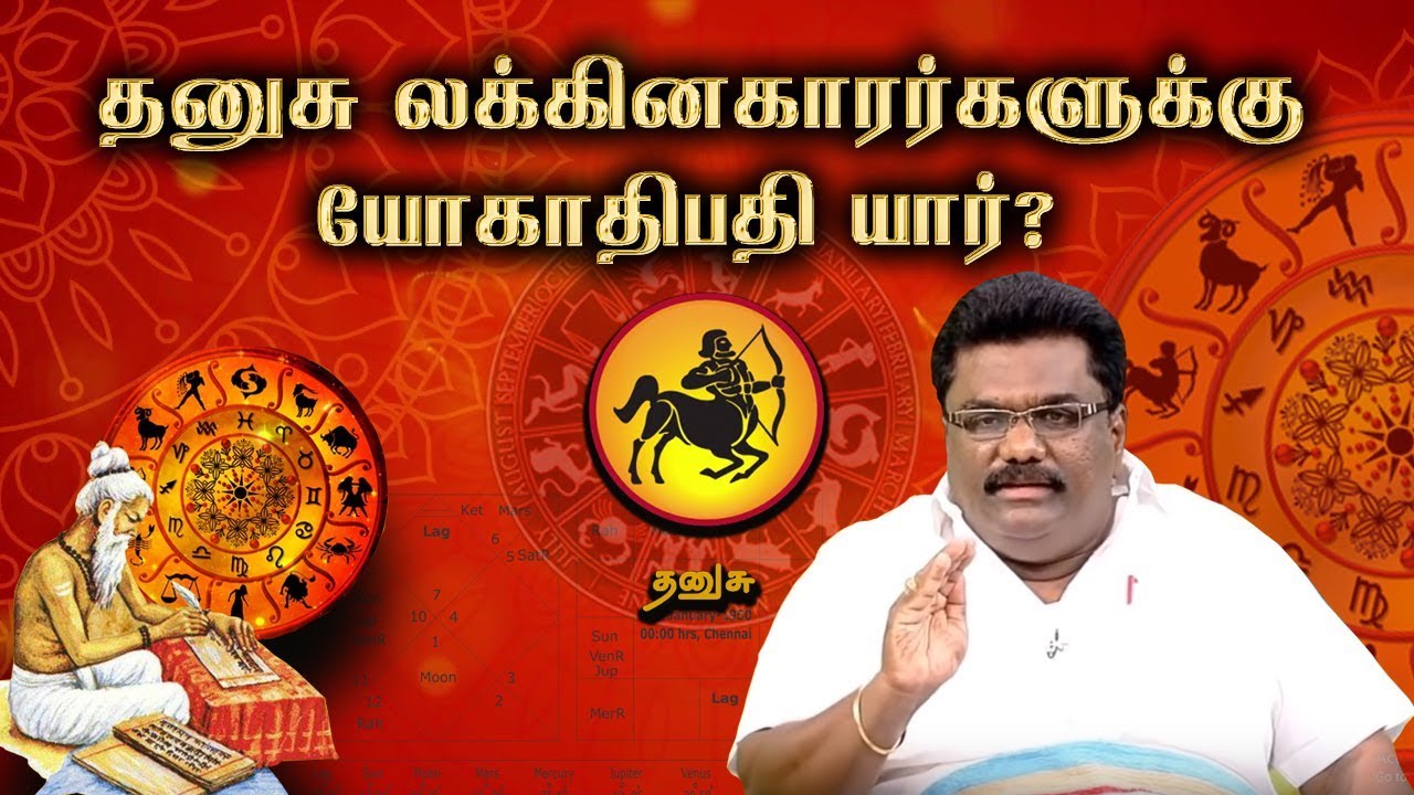 தனுசு லக்கினமும் யோக பலன்களும் | Dhanusu Lagna Palangal | ஜாதக ஜாம்பவான் Dr Barani Balraj