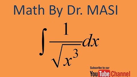 How to integrate 1/sqrt(x^3), indefinite integral, calculus