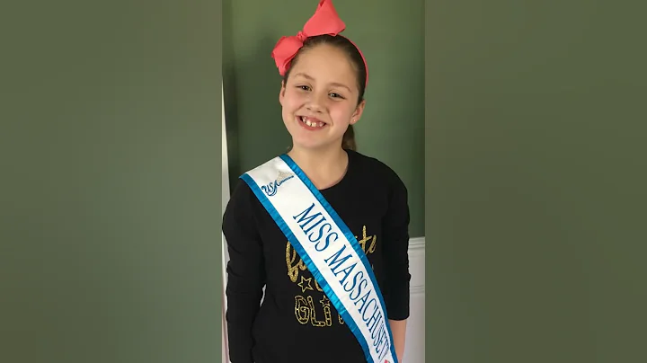 USA Ambassador Miss Massachusetts Jr Pre Teen Rebe...