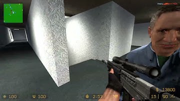 Counter Strike Source Estate Bots #7 Only Sniper Rifles