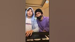 (Indo Sub) Ha Sungwoon & Bae Jinyoung Instagram Live ft.  Park Jihoon