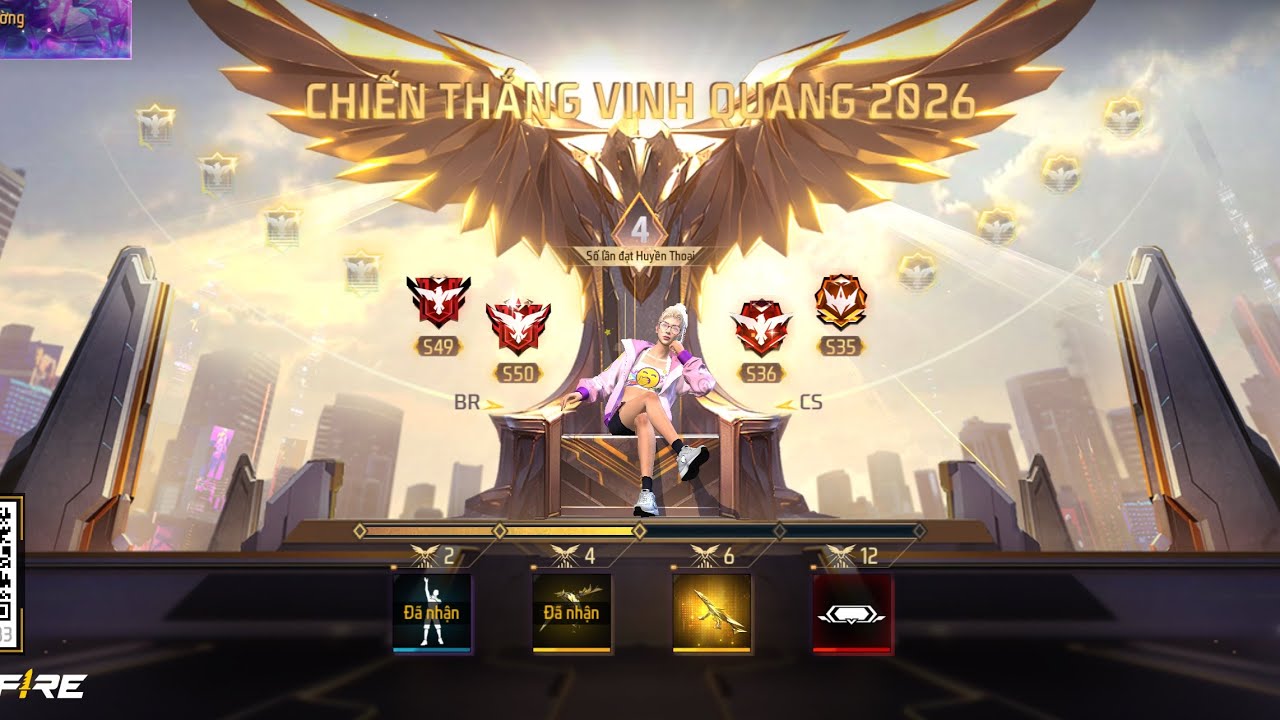 ĐẠT MỐC 4 DANH HIỆU HUYỀN THOẠI ĐẦU TIÊN 2026 - CẬP NHẬT OB MỚI: BÍ ẨN BIỂN SÂU #freefire