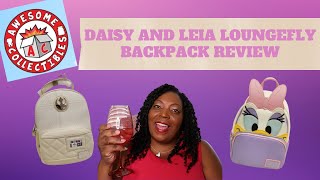 MY AWESOME COLLECTIBLES || DAISY AND LEIA LOUNGEFLY BACKPACK and Small Shop Review
