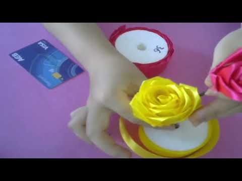 Phạm Vlog  Thủ thuật làm hoa trang trí độc đáo  từ ruy băng vải dành tặng cho anh bạnnam 2022