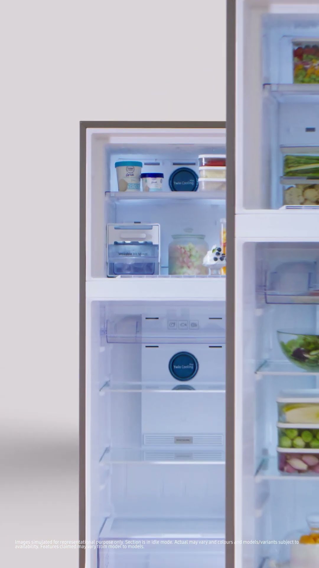 5 in1 Convertible lets you use your refrigerator any way you want.