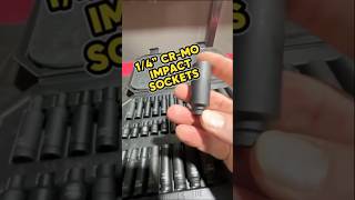 See 1/4” or 3/8” 90 pc CR-MO Impact socket set, 1/2”65 pc. 3/4” Drive is back in stock!!
