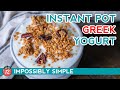 Homemade Yogurt SO EASY - Instant Pot Greek Yogurt #12tomatoes