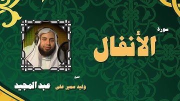 القران الكريم بصوت الشيخ وليد سمير على عبد المجيد | سورة الأنفال