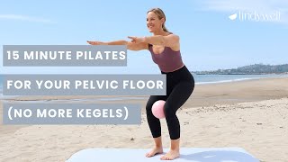 15 Minute Pilates for Your Pelvic Floor (No More Kegels) - At Home - Pilates Ball screenshot 4