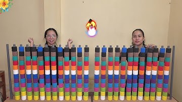 😂 Two Players Chaos in Color Ball Sorting | Satisfying ASMR Puzzle Showdown