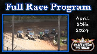 4-20-2024 Hagerstown Speedway Full Race Program