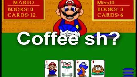 Mario Can't Play Go Fish