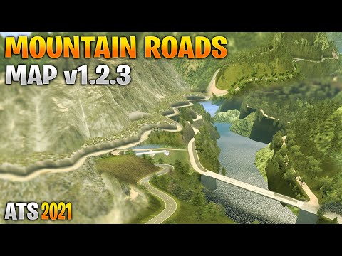 Mountain Roads Map v1.2.3 & Installation for 1.41 | ATS Mods