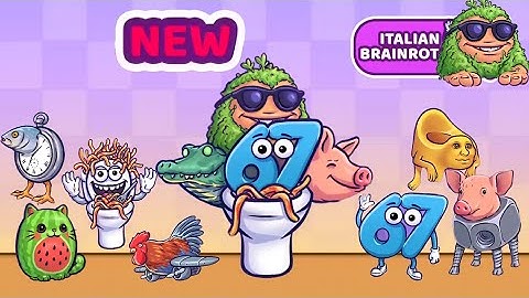 Merge Fellas Italian Brainrot 14 Gameplay Walkthrough Reaching Max Level New Update Mode Maker