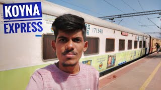 Koyna Express AC Chair Car Journey | Kolhapur to Mumbai Train Journey | कोल्हापूर आई अंबाबाई दर्शन