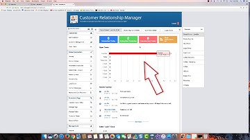 CloudNet360 vs Infusionsoft - CRM Dashboard