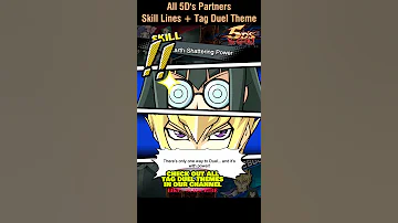 Tag Duel All 5D S Partners Skill Lines Theme 