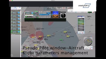 ATC SIM: Episode 18 Pseudo Pilot Window Aircraft Flight Parameters Management