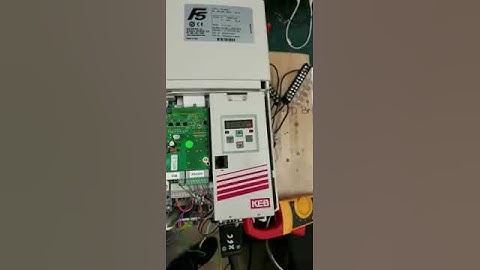 TEST RUN OF THE KEB F5 DRIVE
