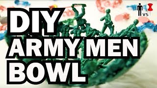 DIY Plastic Army Men Bowl - The Return of PINOMETER - Man Vs Pin