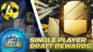 ARE SINGLE PLAYER DRAFT REWARDS IN FIFA 22 WORTH IT??