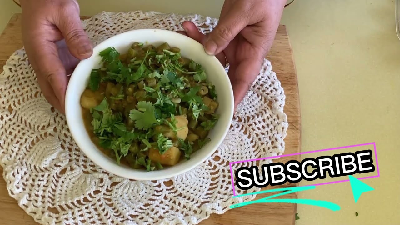 Green beans and Potato recipe, Aloo aur Beans ki sabji YouTube