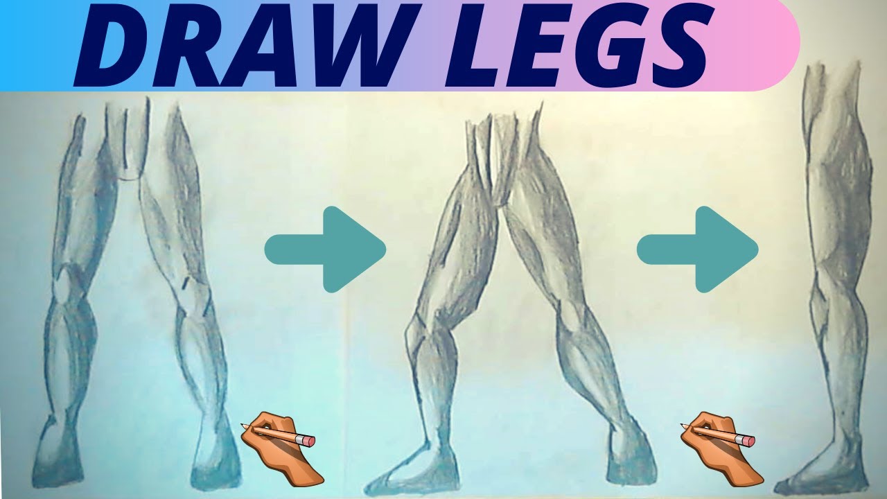 How i Draw The Legs :Part 4:Tutorial - YouTube