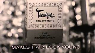 Vintage Old Tecnique Color-Tone Color Hair Conditioner 1960s Commercial