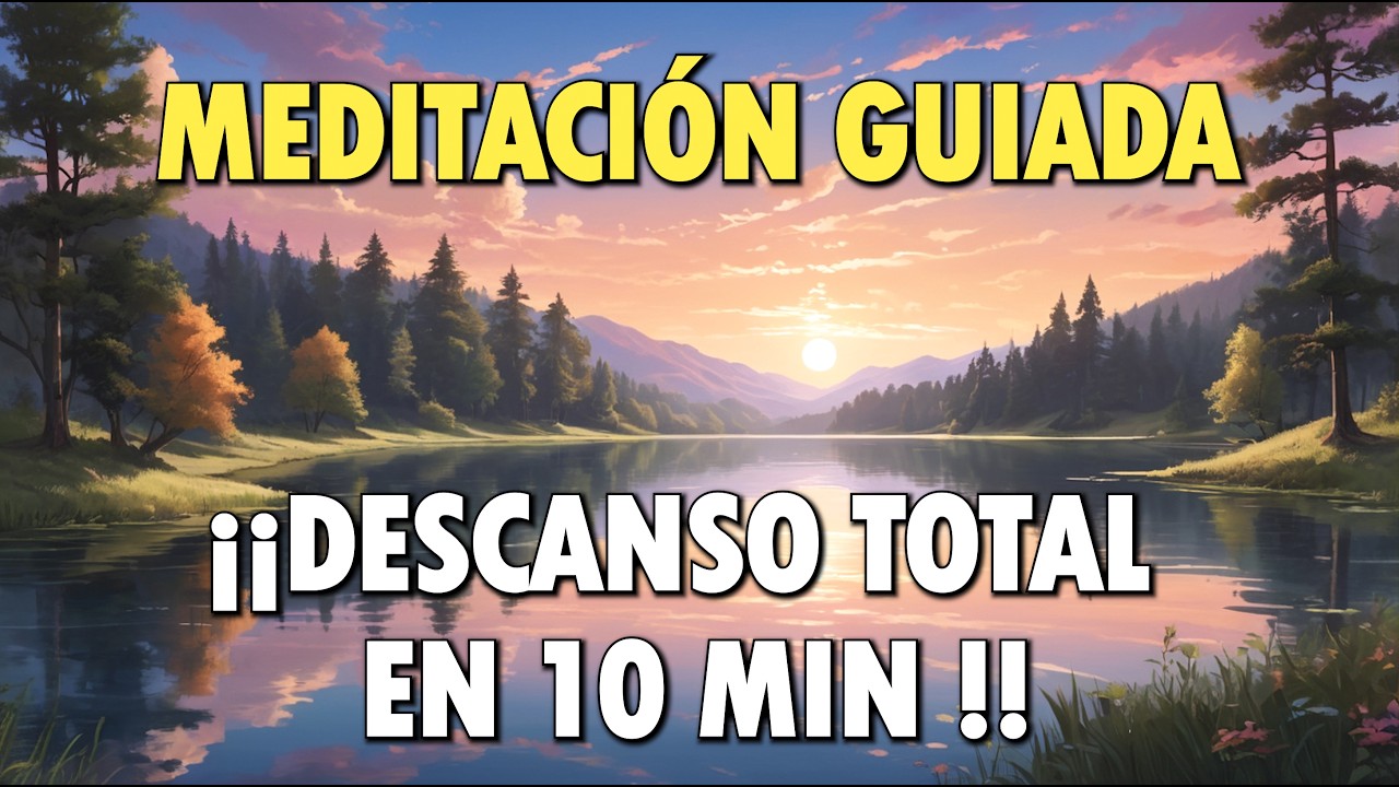 MEDITACIÓN GUIADA para DORMIR PROFUNDAMENTE en 10 Min 💤 - YouTube