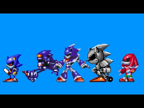 Art Loopersum — Metal Sonic Week, Part 3: Mecha Sonic Mk. 3 Aim