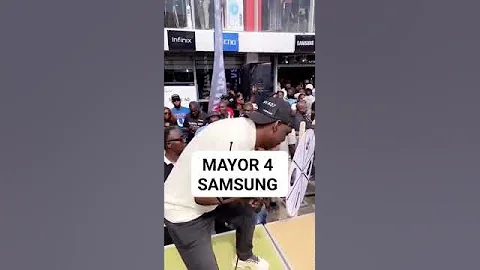 Moment pasuma endorsed Samsung for fans #obaztv #pasuma#samsung