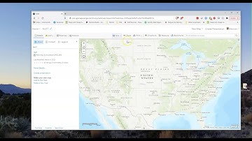 Sharing a map on ArcGIS Online