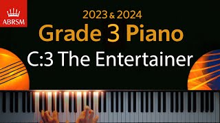 ABRSM 2023 & 2024 - Grade 3 Piano exam - C:3 The Entertainer ~ Scott Joplin screenshot 3