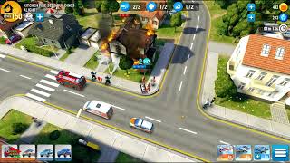 Emergency HQ: Kitchen Fire Sets Buildings Alight! | Part 4 | Rescue Strategy Game | Firefighter Sim screenshot 2