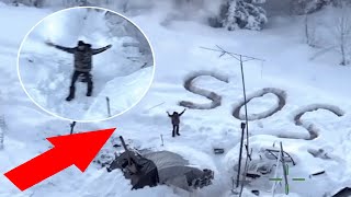 Man rescued after surviving for weeks in freezing Alaska wilderness