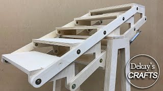 : Auto lift table & shelf / woodworking