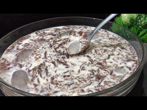 Cara Membuat Es Lumut Coklat ES LUMUT COKLAT SUPER CREAMY - YouTube